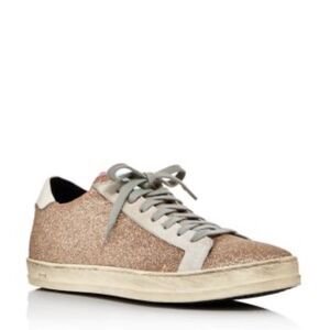 P448 John Sneaker Glitter. New. 39